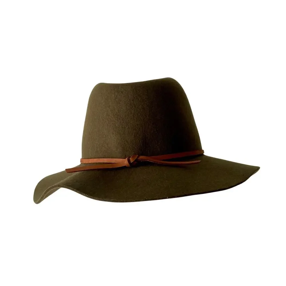 Brixton Wesley Wool Fedora Hat